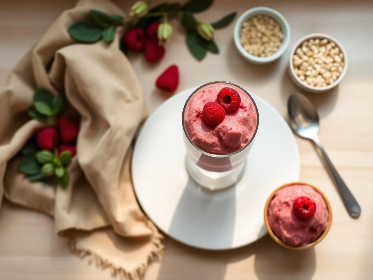 Gluten Free Raspberry Sorbet