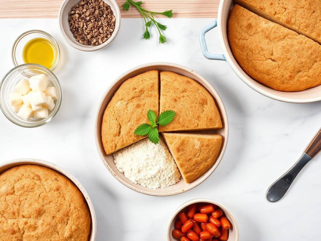 Ingredients for Gluten Free Scones