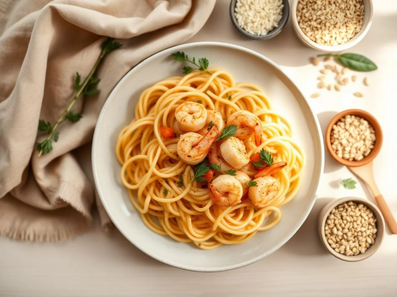 Gluten Free Shrimp Scampi