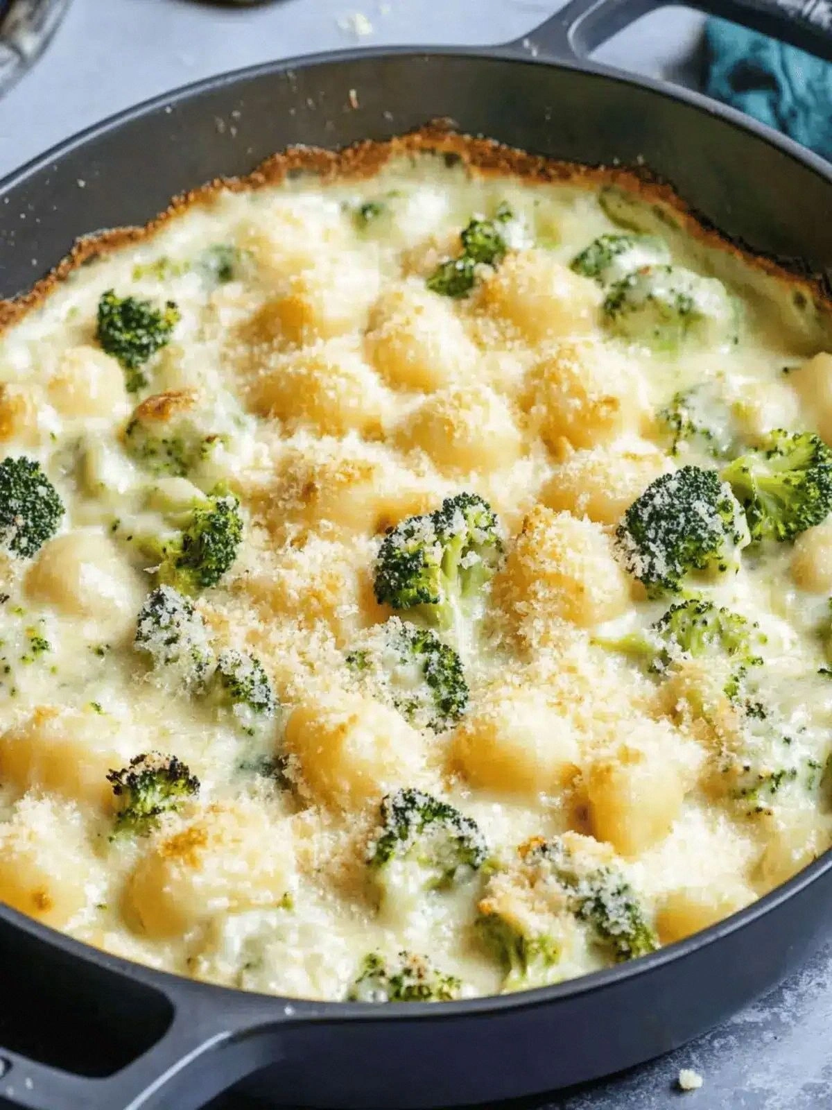 Gnocchi and Broccoli Bake: Cre