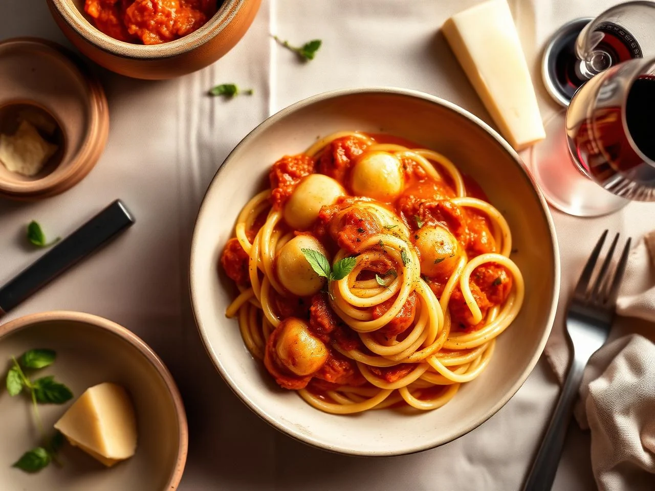 Gnocchi With Creamy Tomato Sauce