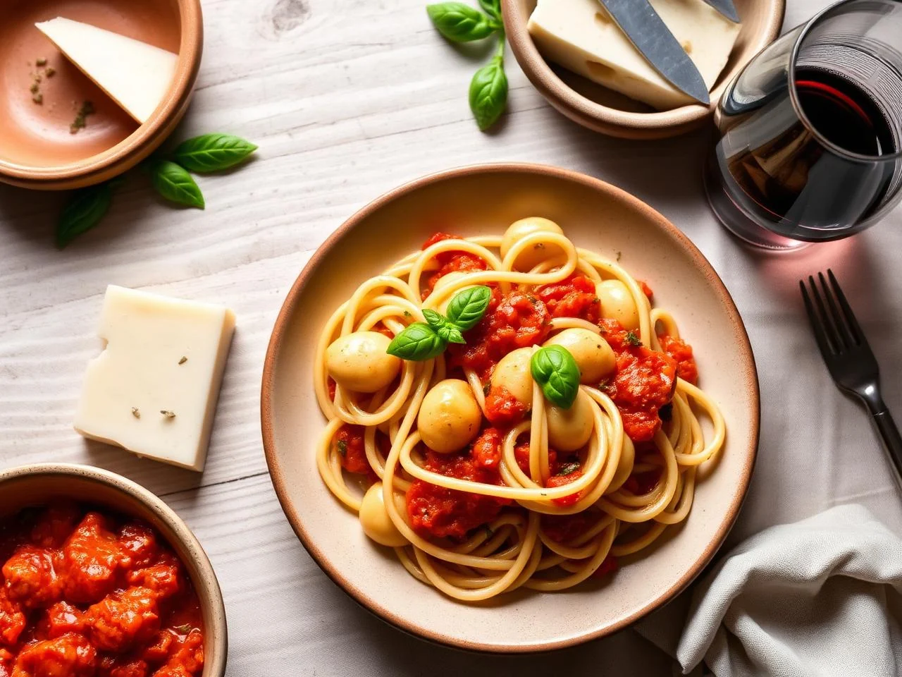 Gnocchi With Tomato And Basil