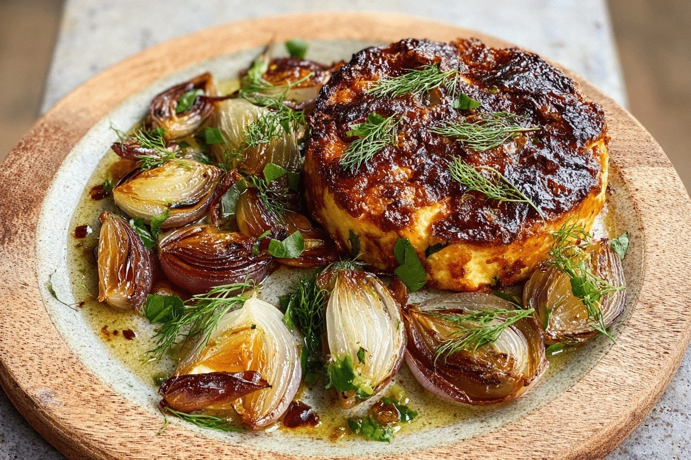 Goat’s Cheese, Dill and Onion 