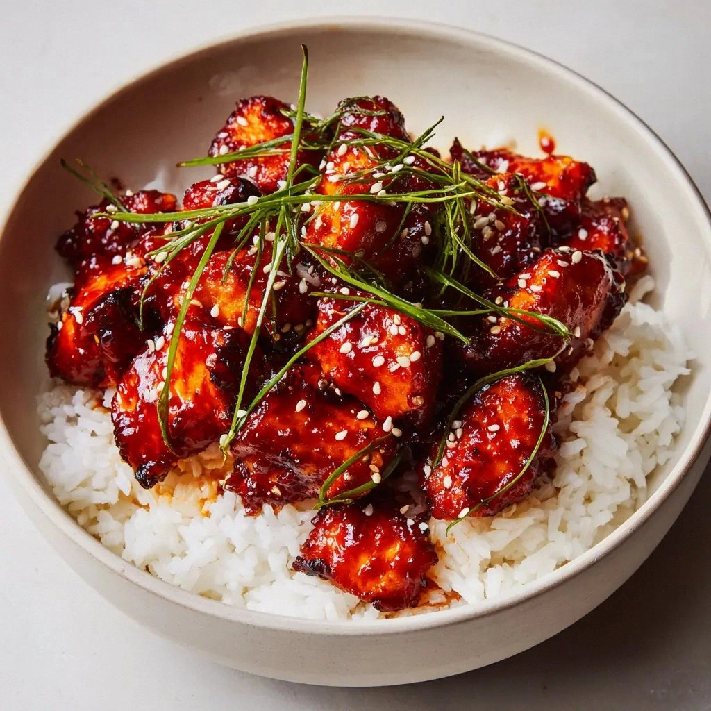 Gochujang Chicken: Sticky, Swe