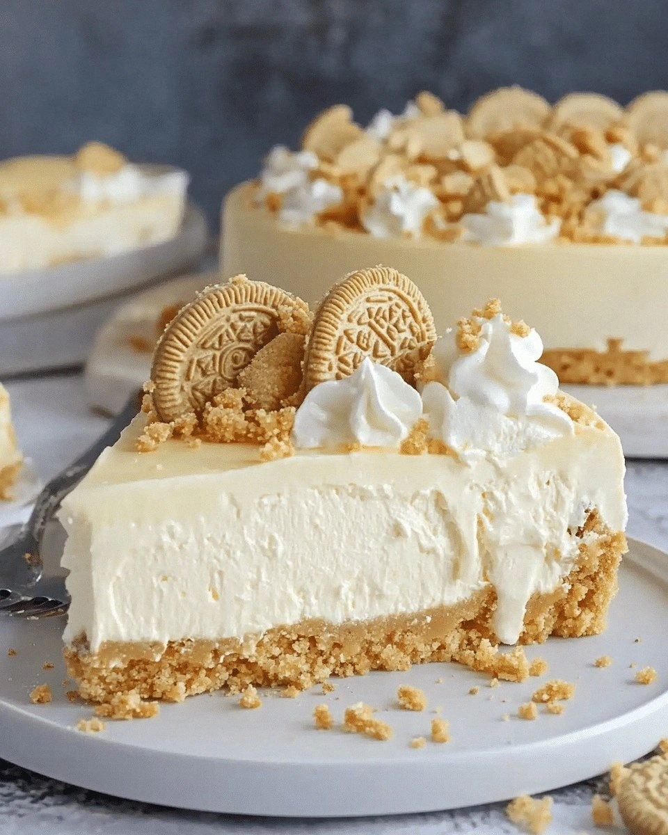 Golden Oreo Cheesecake