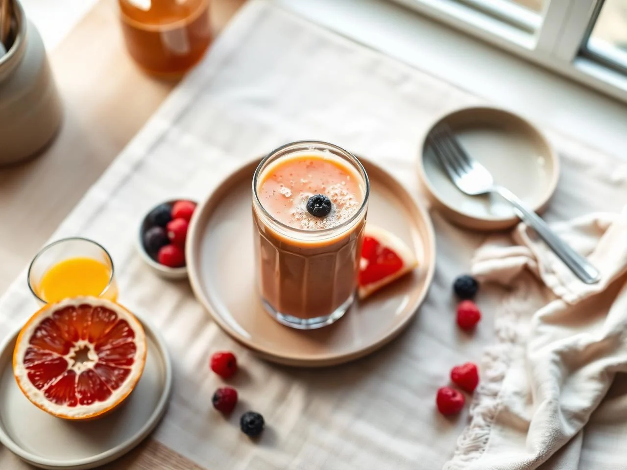 Grapefruit Sunrise Smoothie