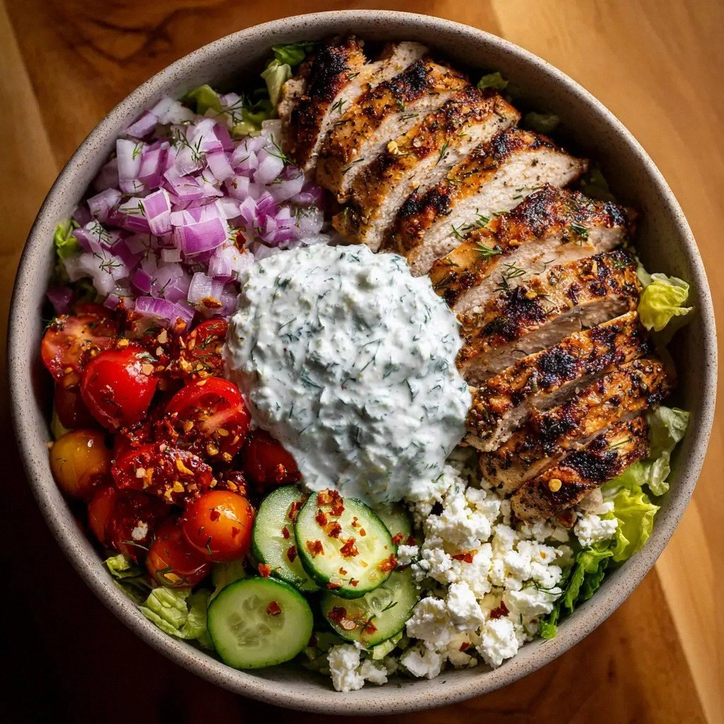 Greek Chicken Bowls: The Ultim