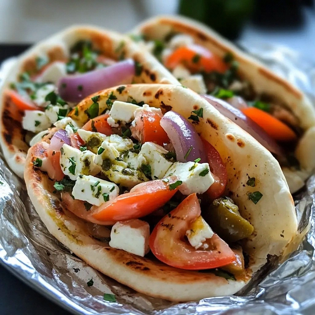 Greek Pita Pockets Recipe