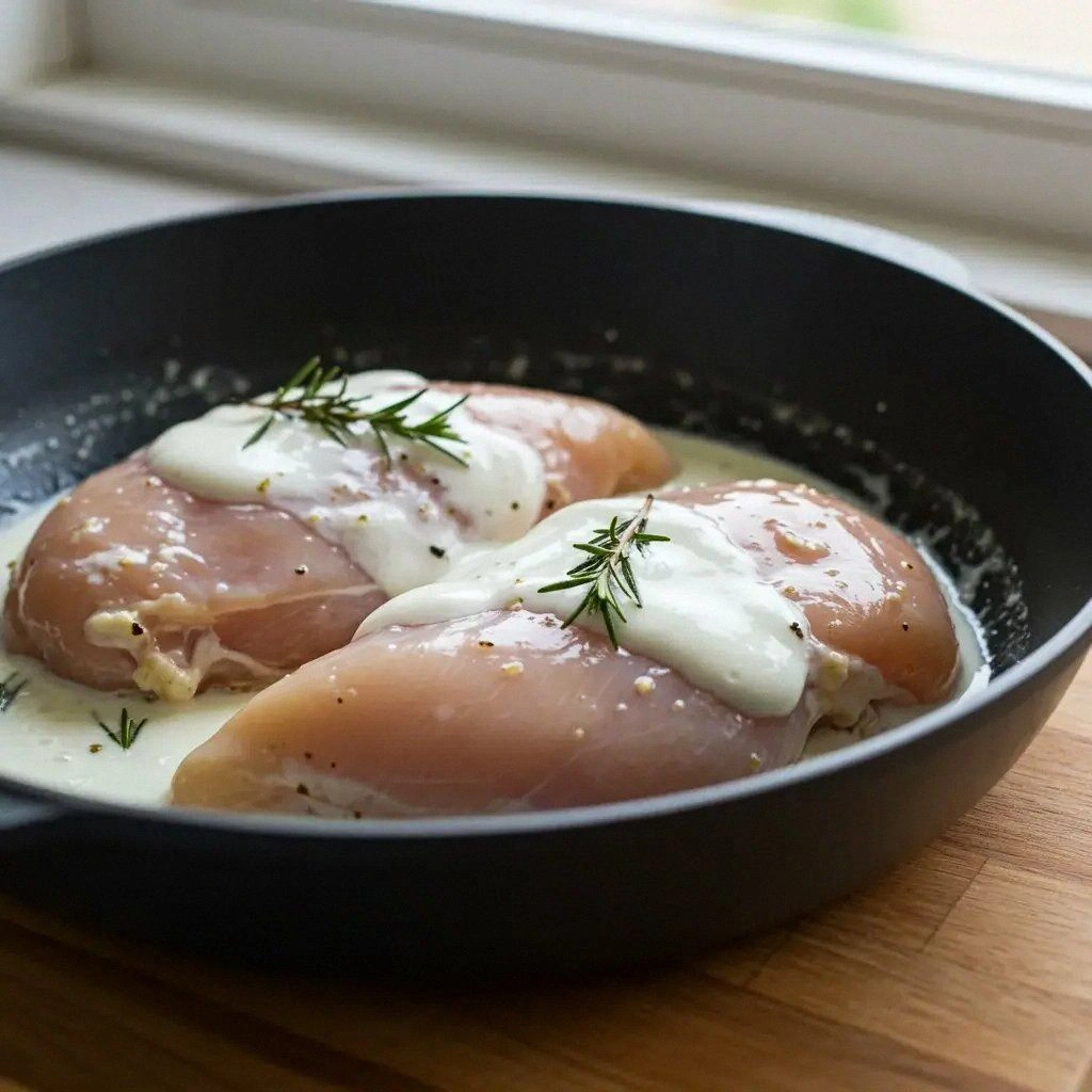 Greek Yogurt Marinated Chicken