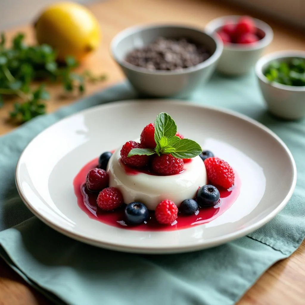 Greek Yogurt Parfait with Berries