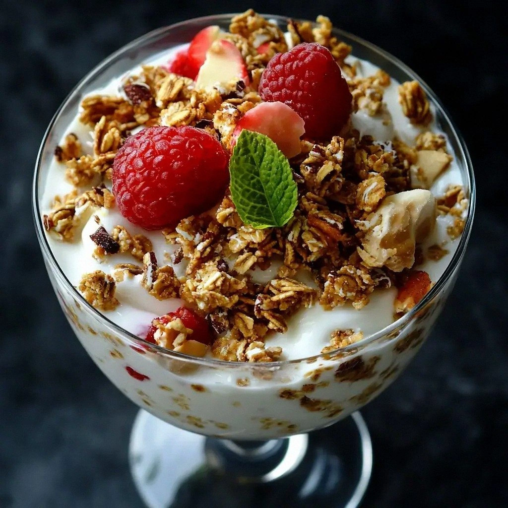 Greek Yogurt Parfait with Gran