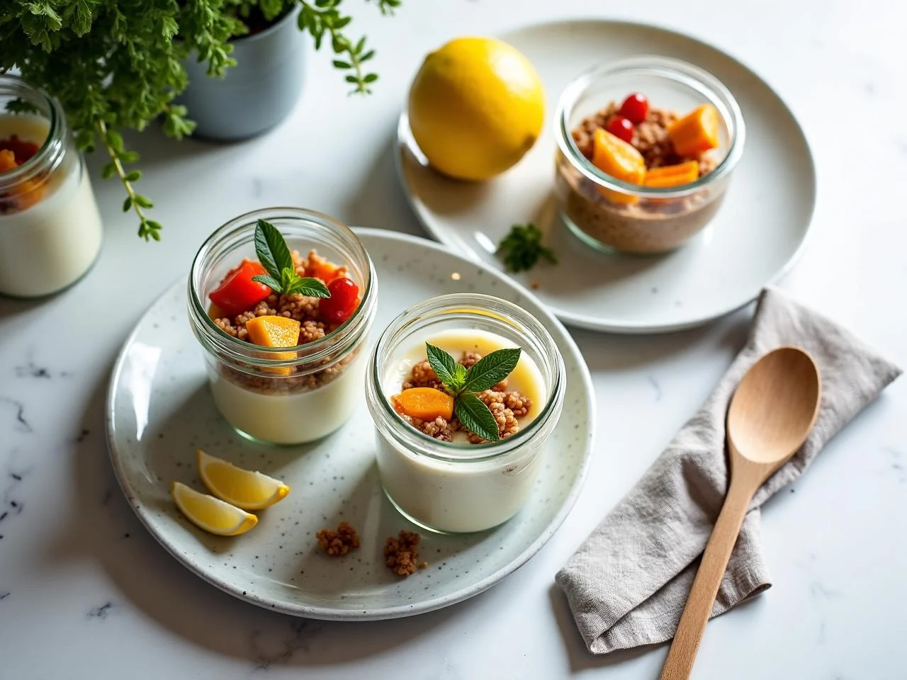 Greek Yogurt Parfaits