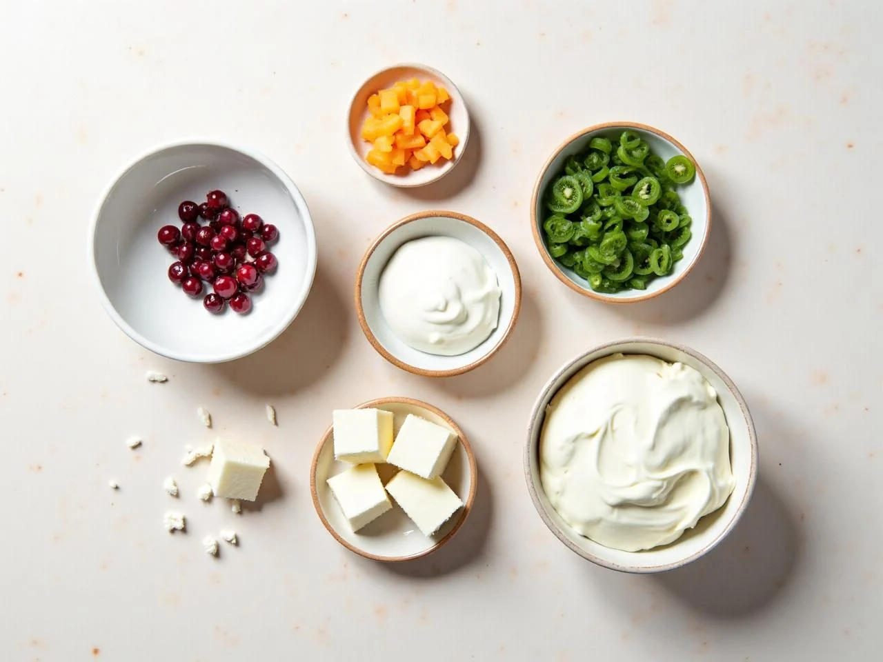 Ingredients for Greek Yogurt Parfaits