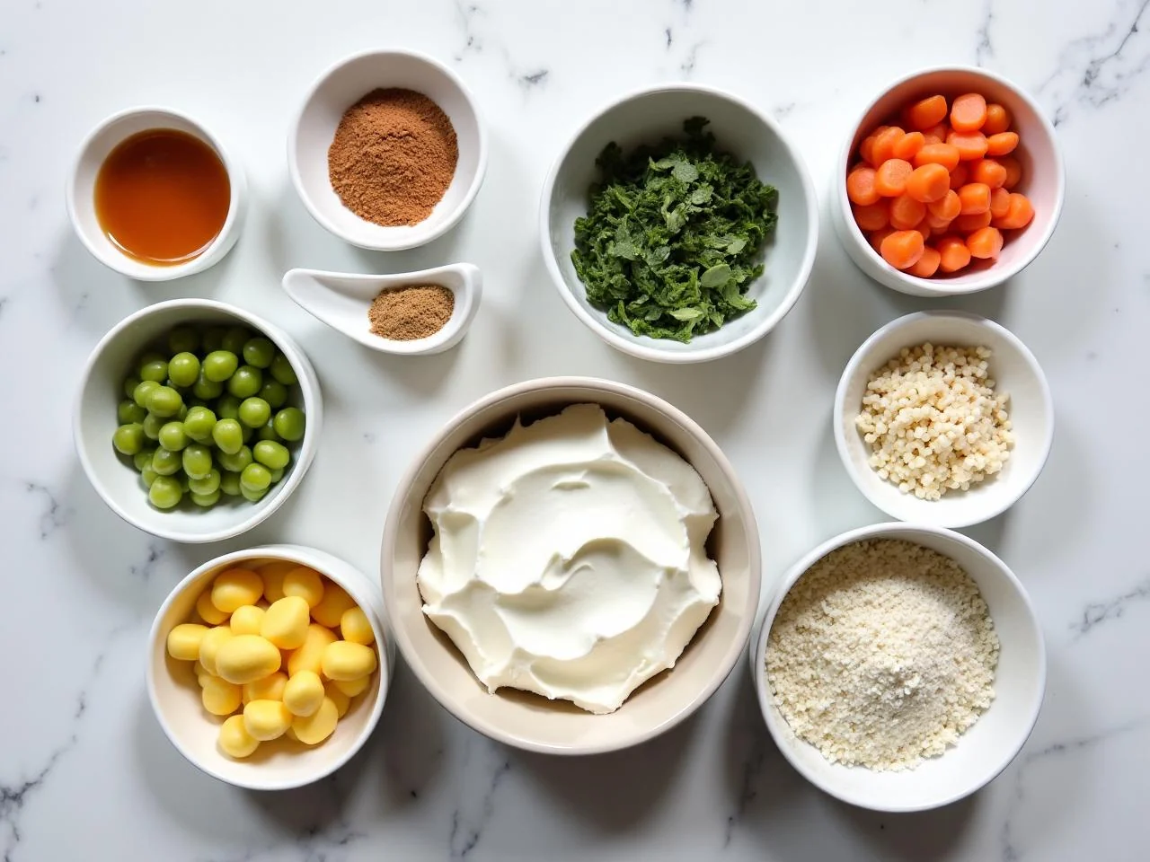 Ingredients for Greek Yogurt Protein Bark