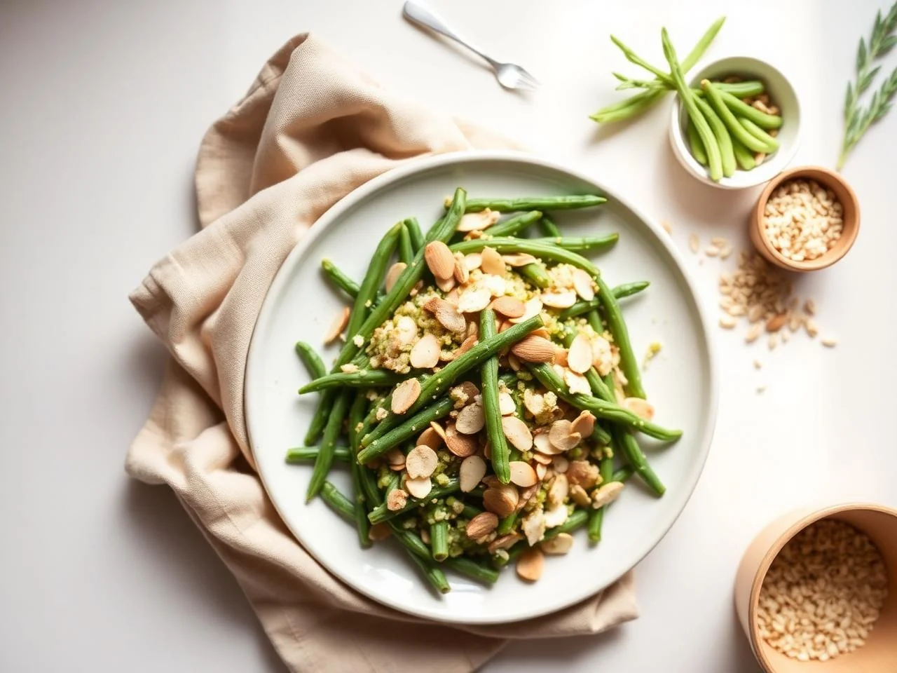 Green Bean Almondine