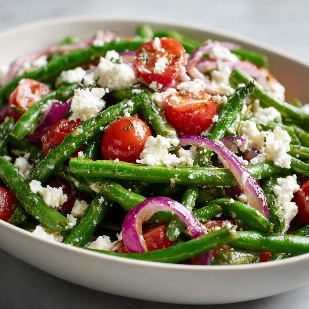 Green Bean and Feta Salad