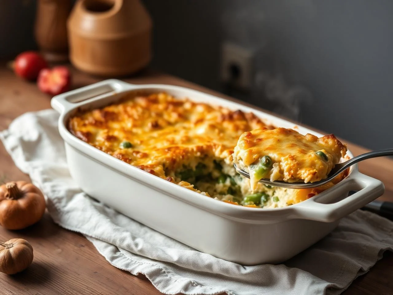 Green Bean And Potato Casserole