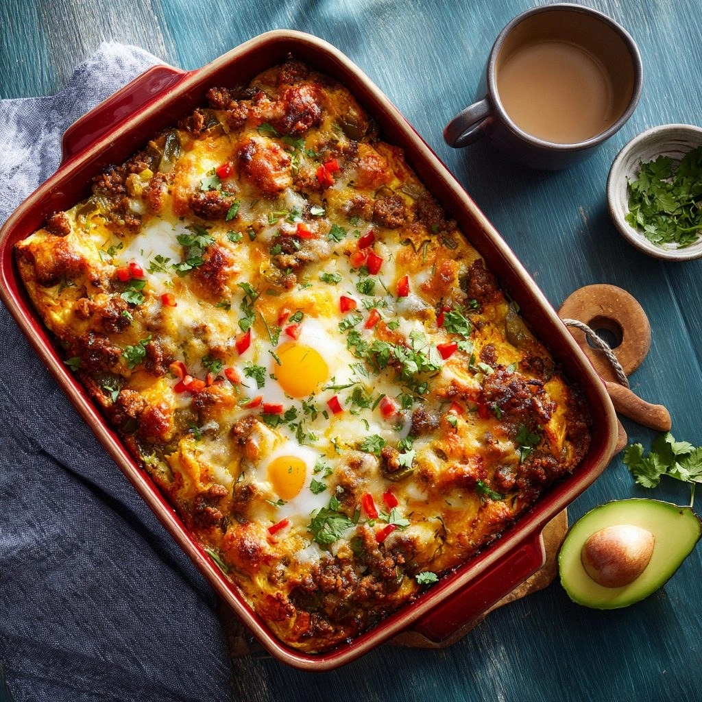 Green Chile Chorizo Breakfast 