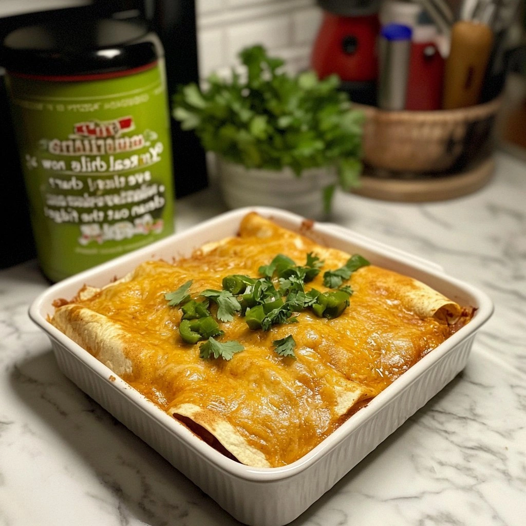 Green Chile Enchiladas