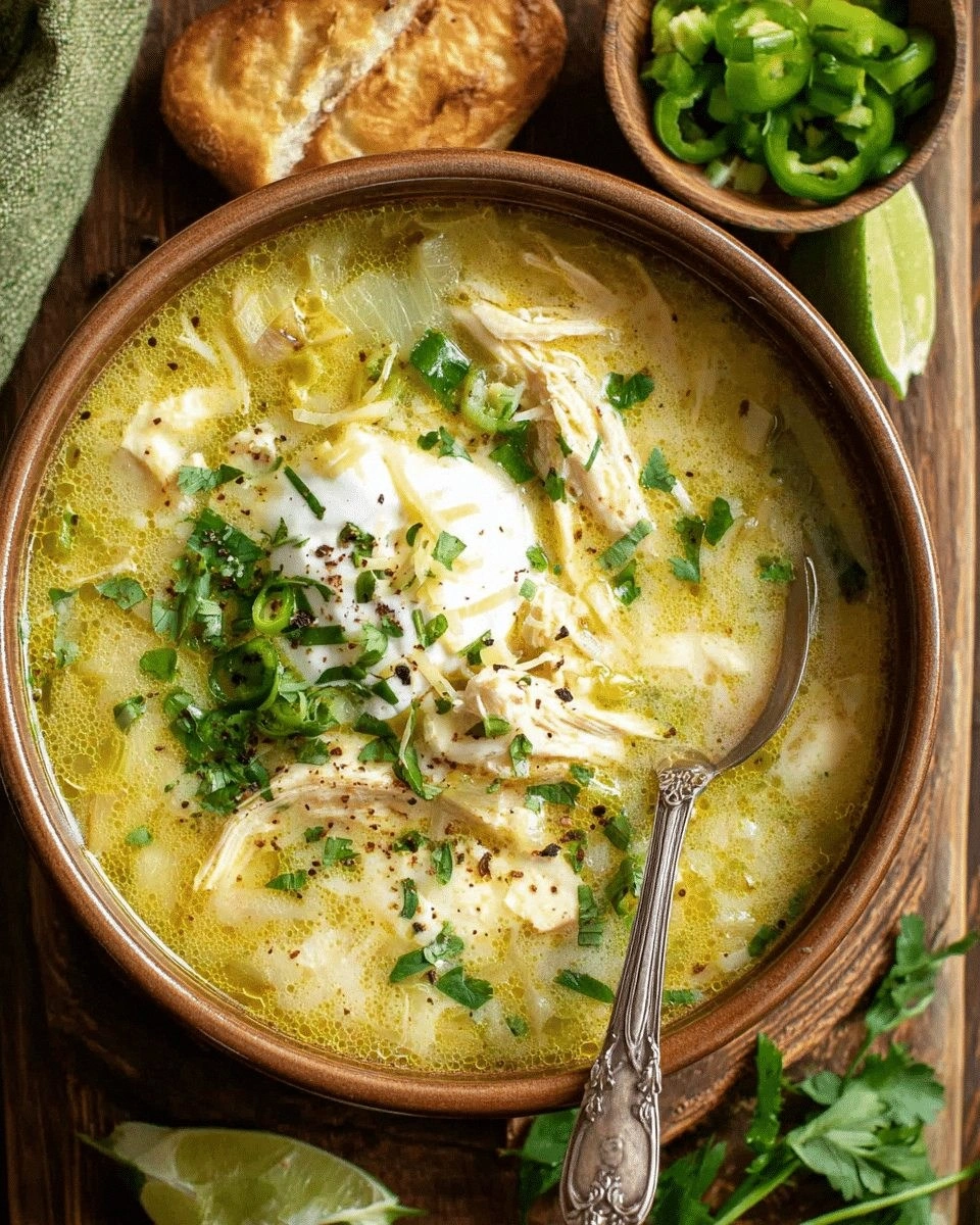 Green Enchiladas Chicken Soup