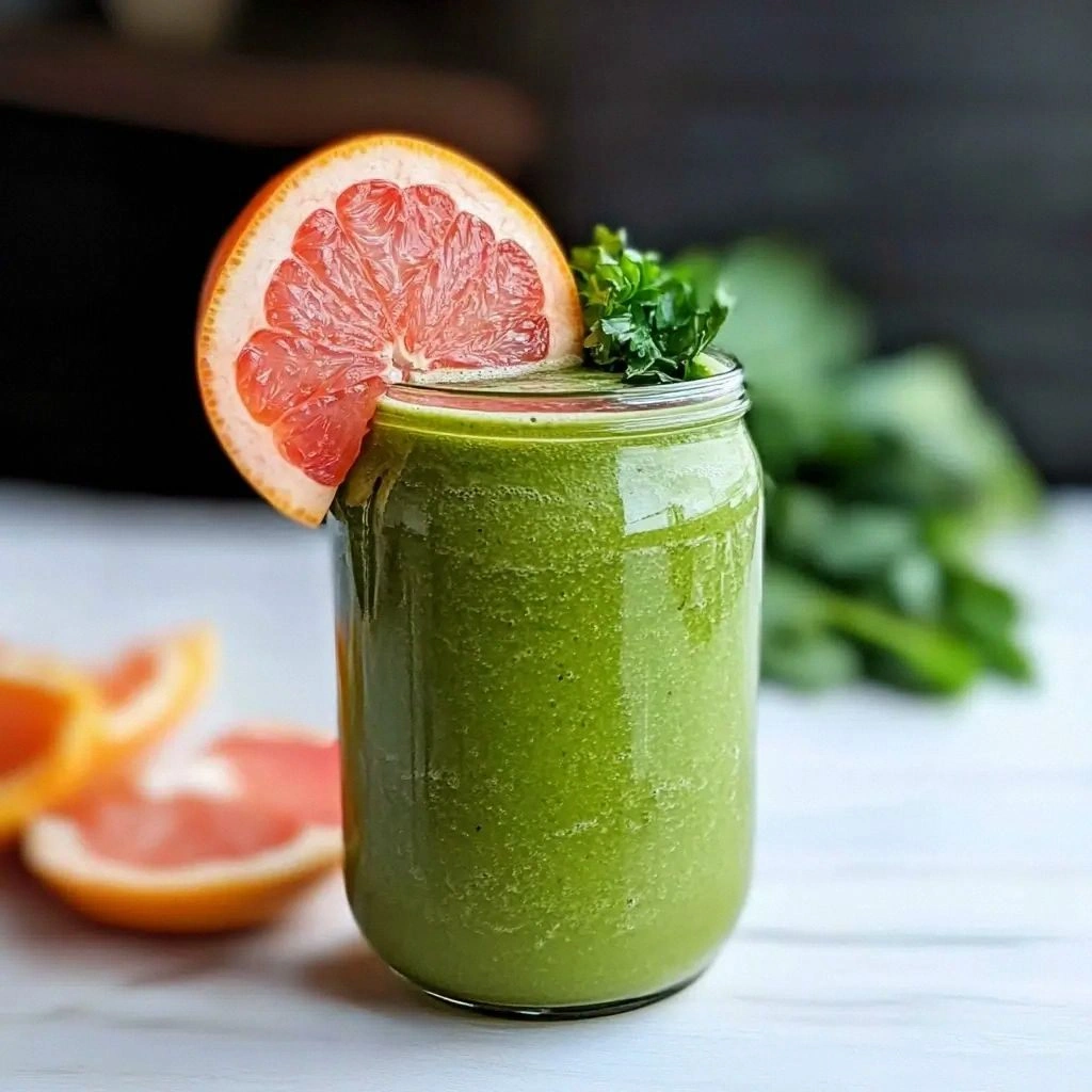 Green Grapefruit Smoothie Reci