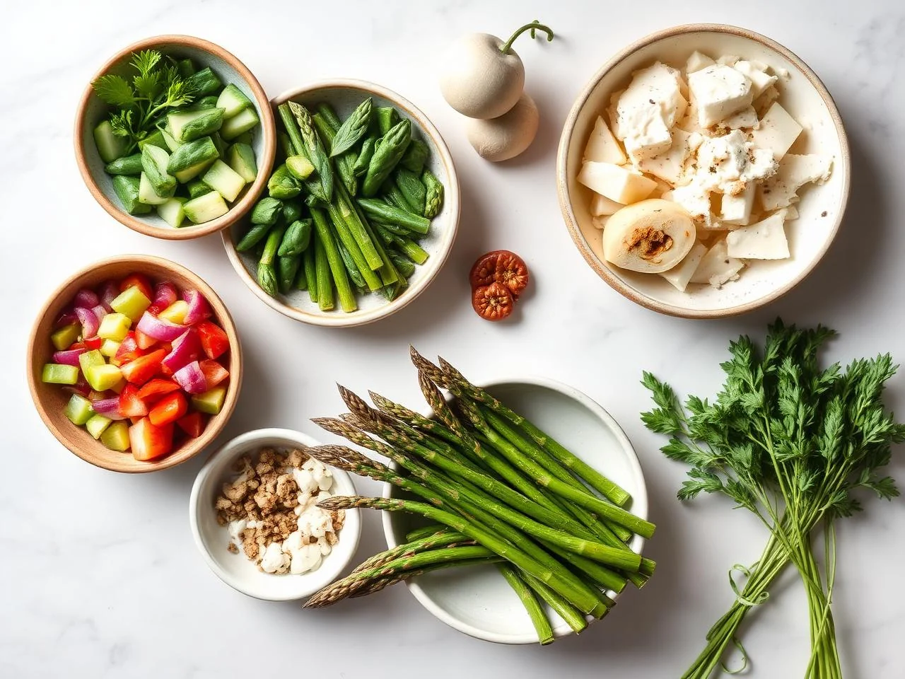 Ingredients for Grilled Asparagus