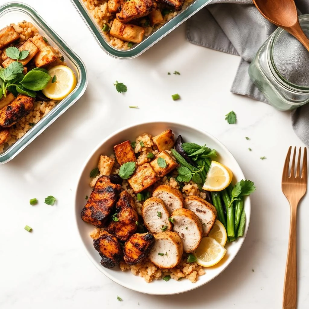 Grilled Chicken And Veggie Bowl