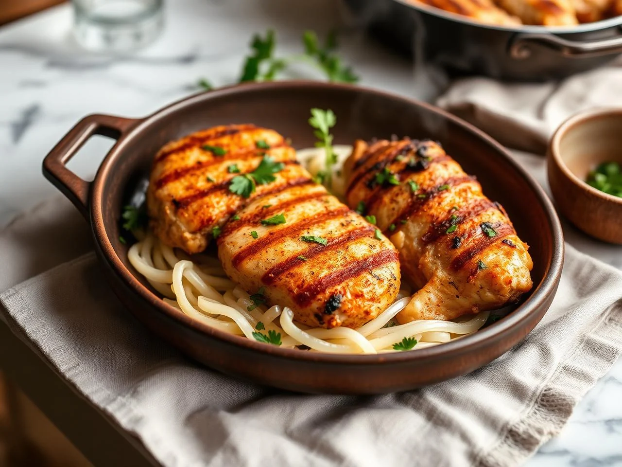 Grilled Chicken Arepas