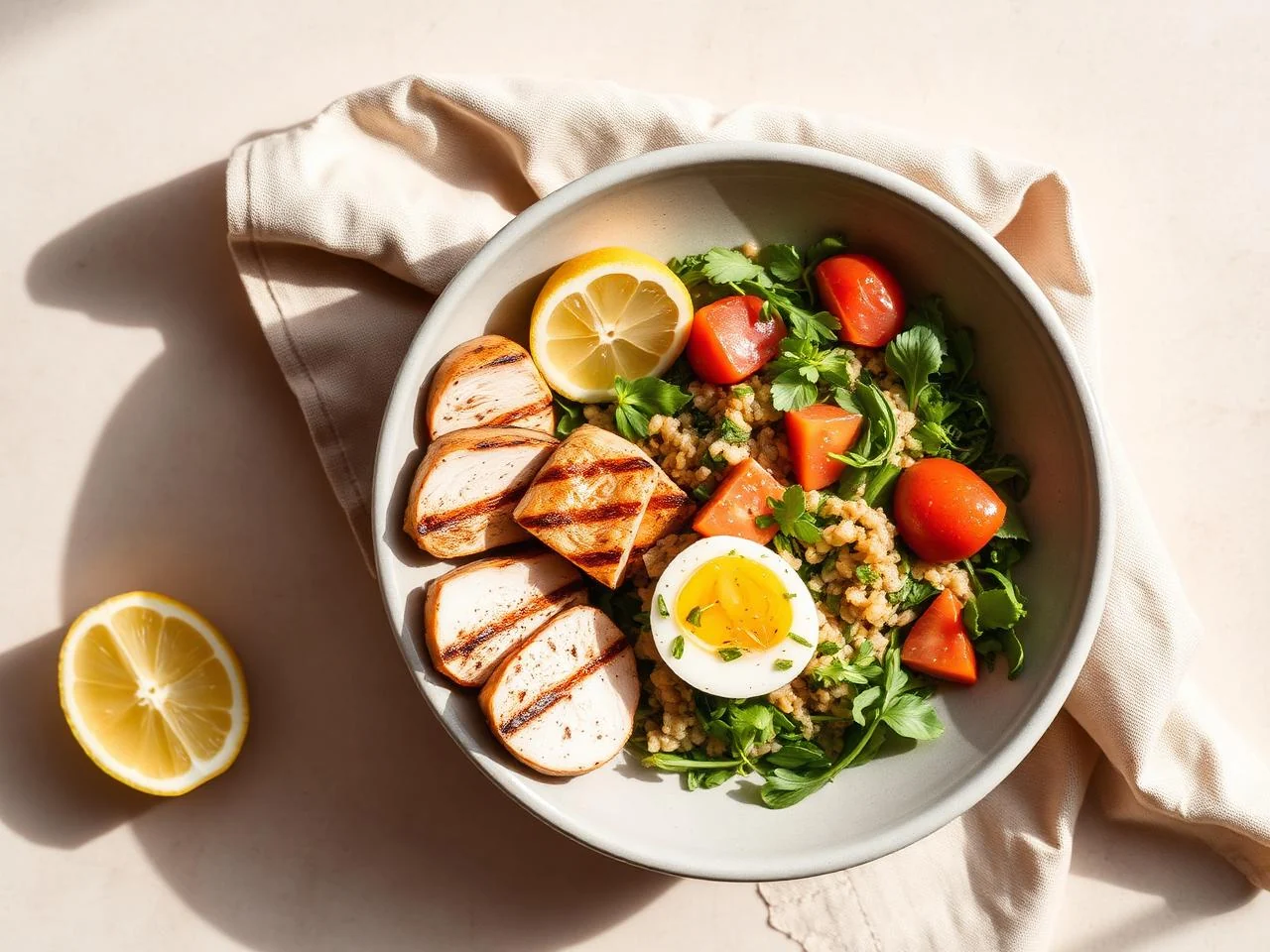 Grilled Chicken Caesar Salad
