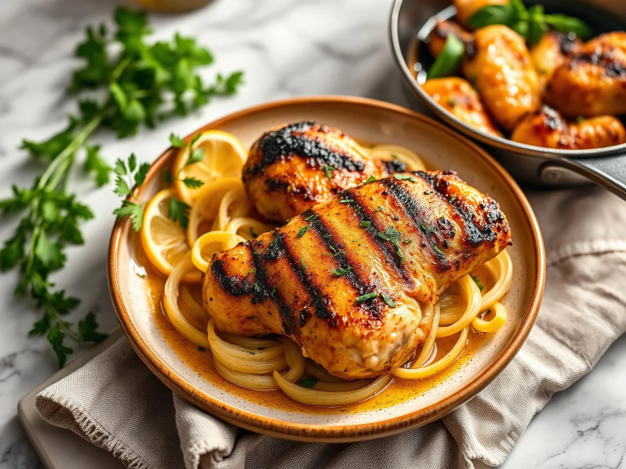 Grilled Chicken Chivito