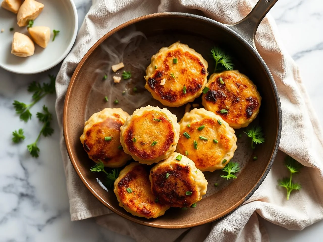 Grilled Chicken Croquettes