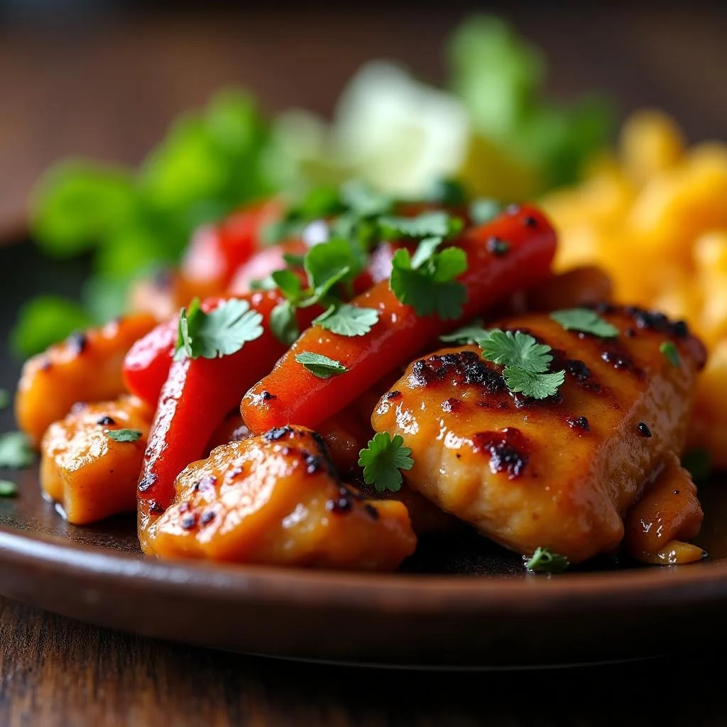 Grilled Chicken Fajitas