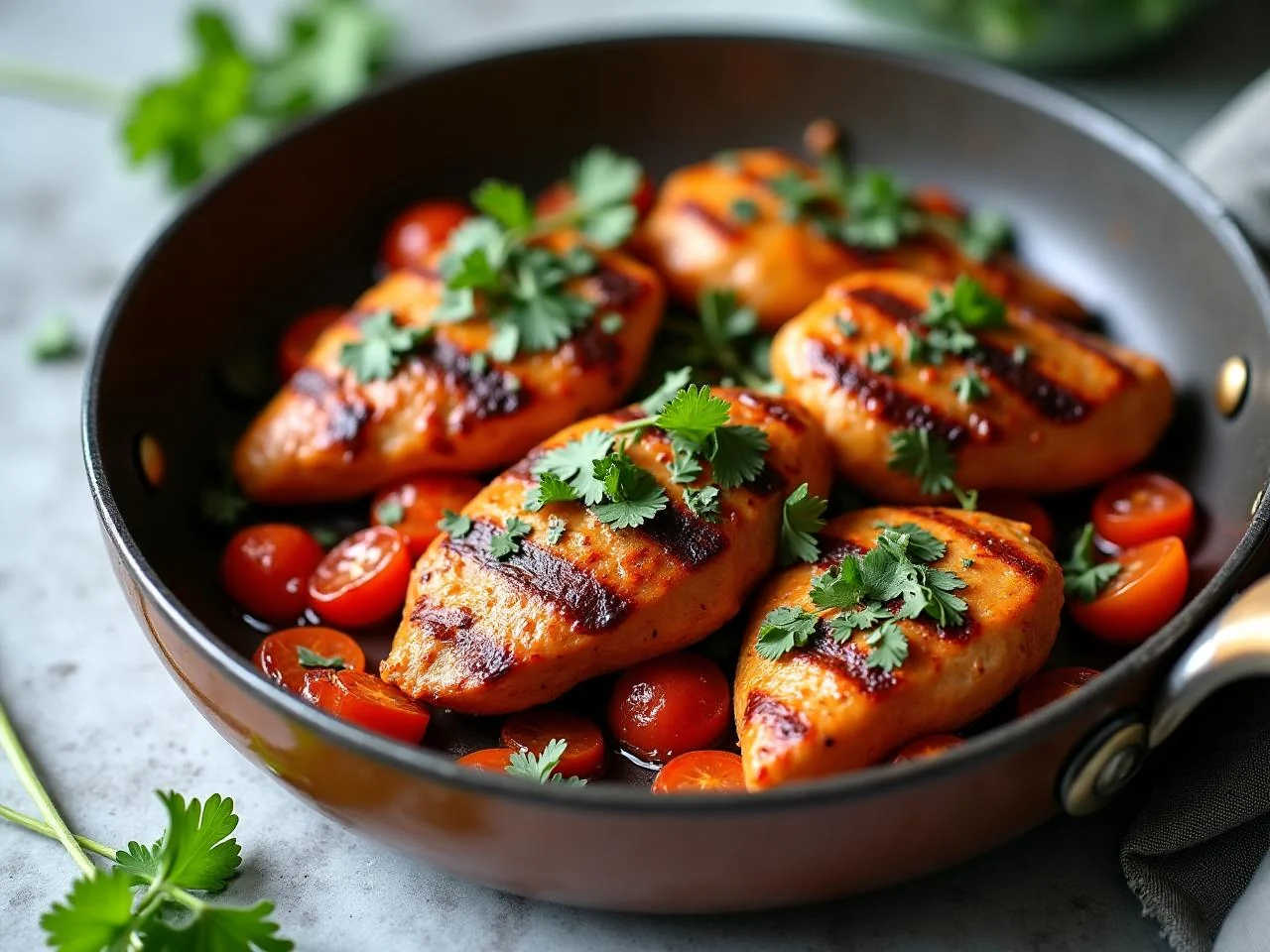 Grilled Chicken Fajitas
