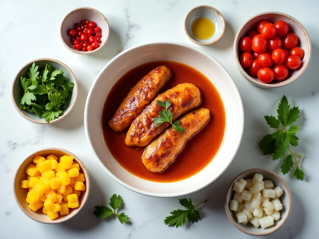 Ingredients for Grilled Chicken Fajitas