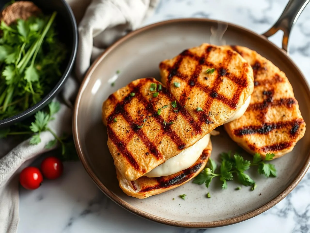 Grilled Chicken Paninis