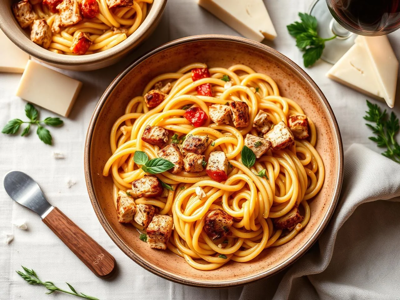 Grilled Chicken Pasta Salad