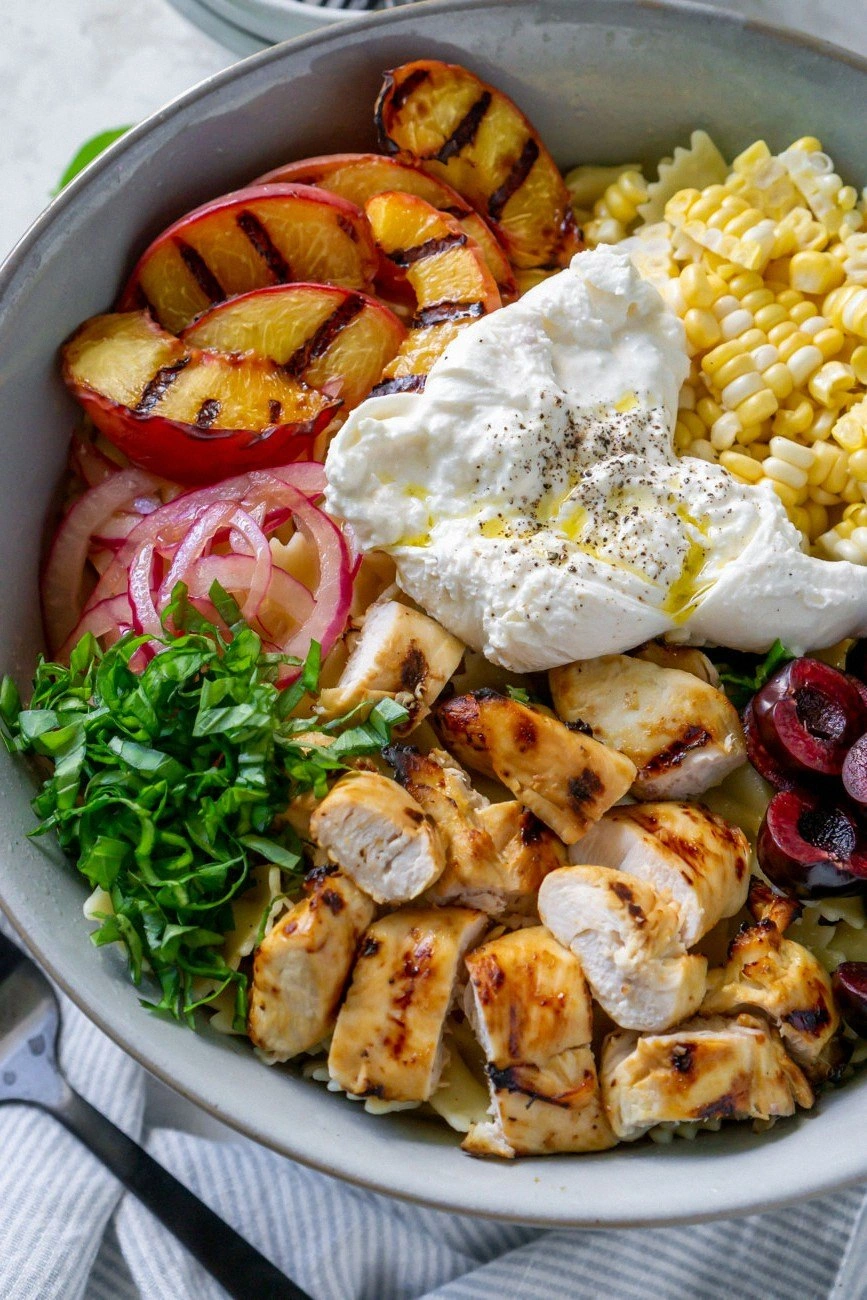 Grilled Chicken Pasta Salad