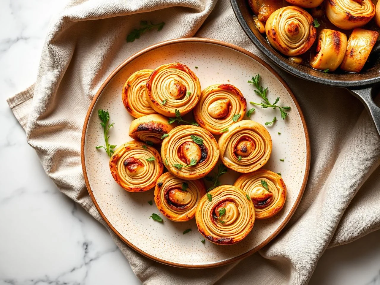 Grilled Chicken Pinwheels