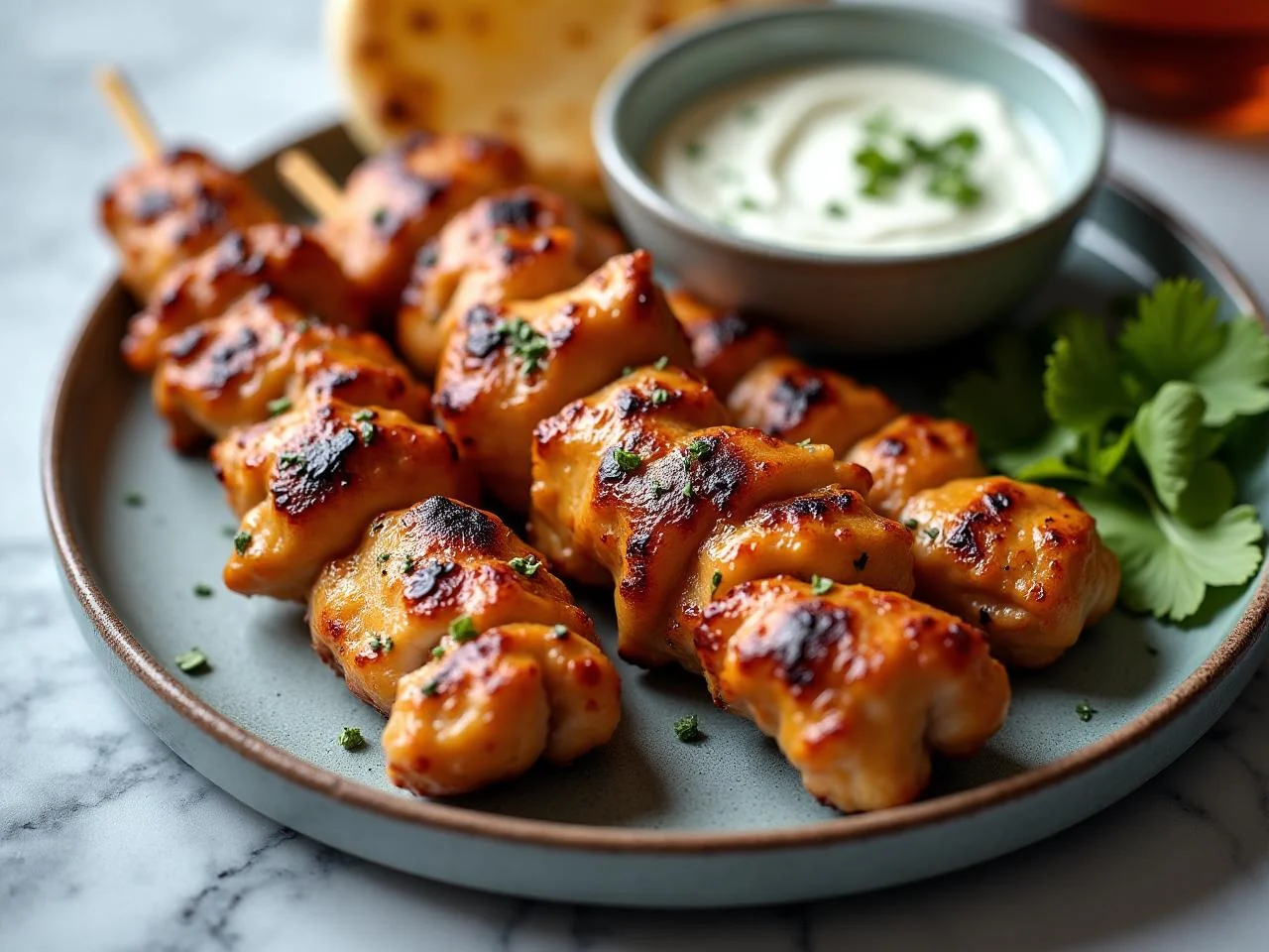 Grilled Chicken Souvlaki