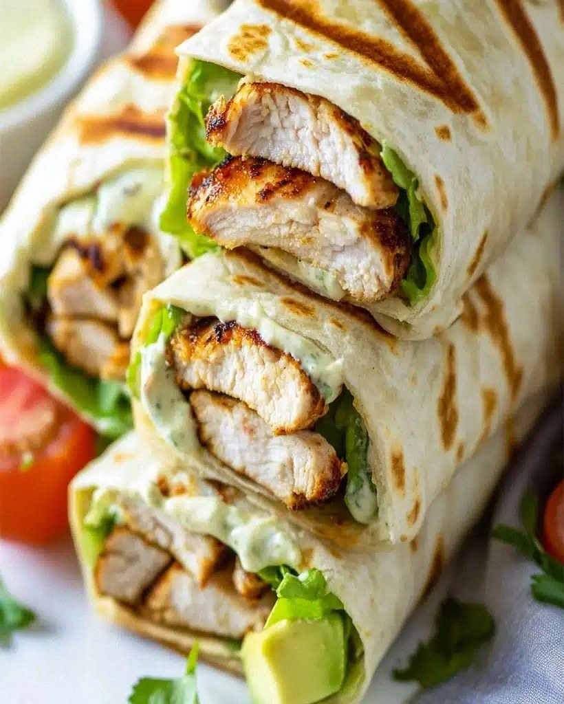 Grilled Chicken Wraps Recipe: Quick and Easy Meal Idea