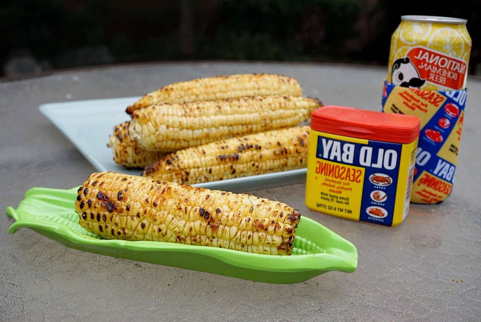 Grilled Corn On The Cob With O