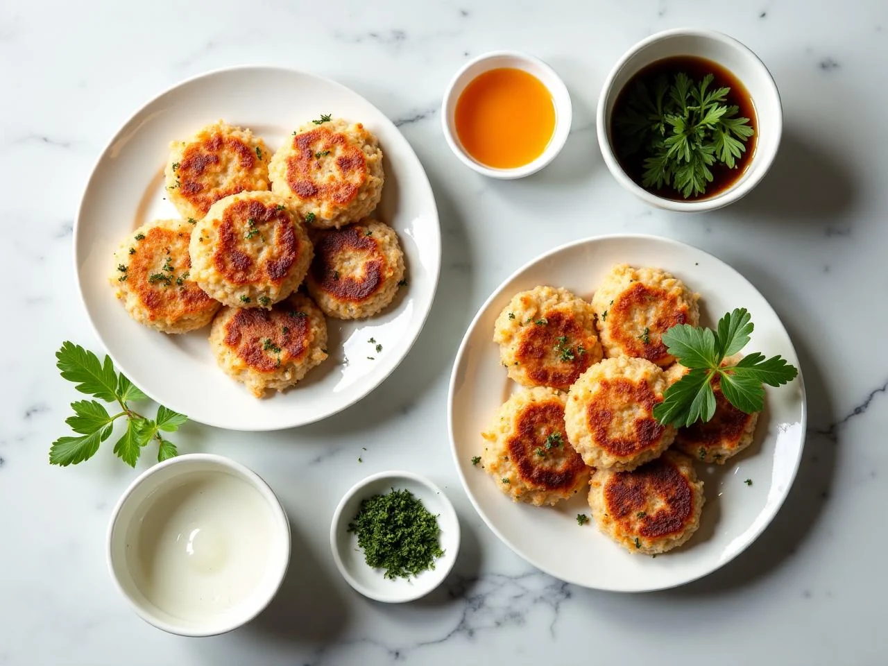 Ingredients for Grilled Crab Cakes
