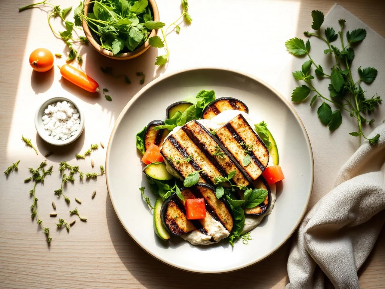 Grilled Eggplant Dip