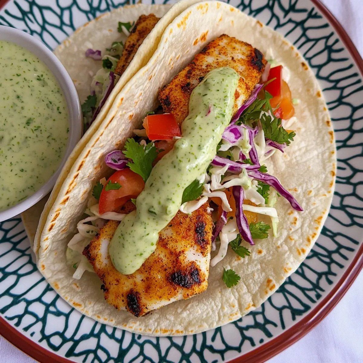 Grilled Fish Tacos with Zesty Slaw for a Flavorful Feast