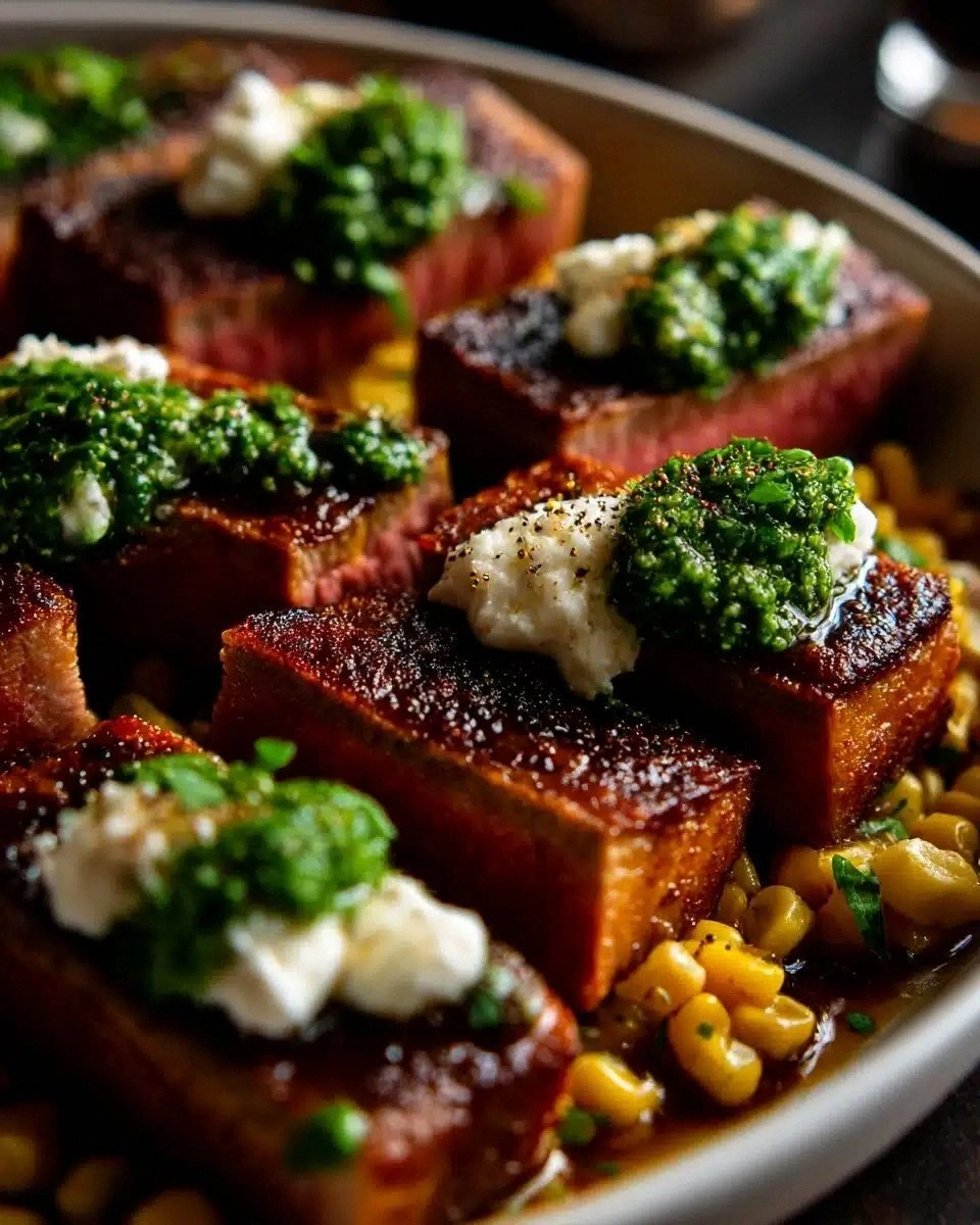 Grilled Flank Steak with Burra