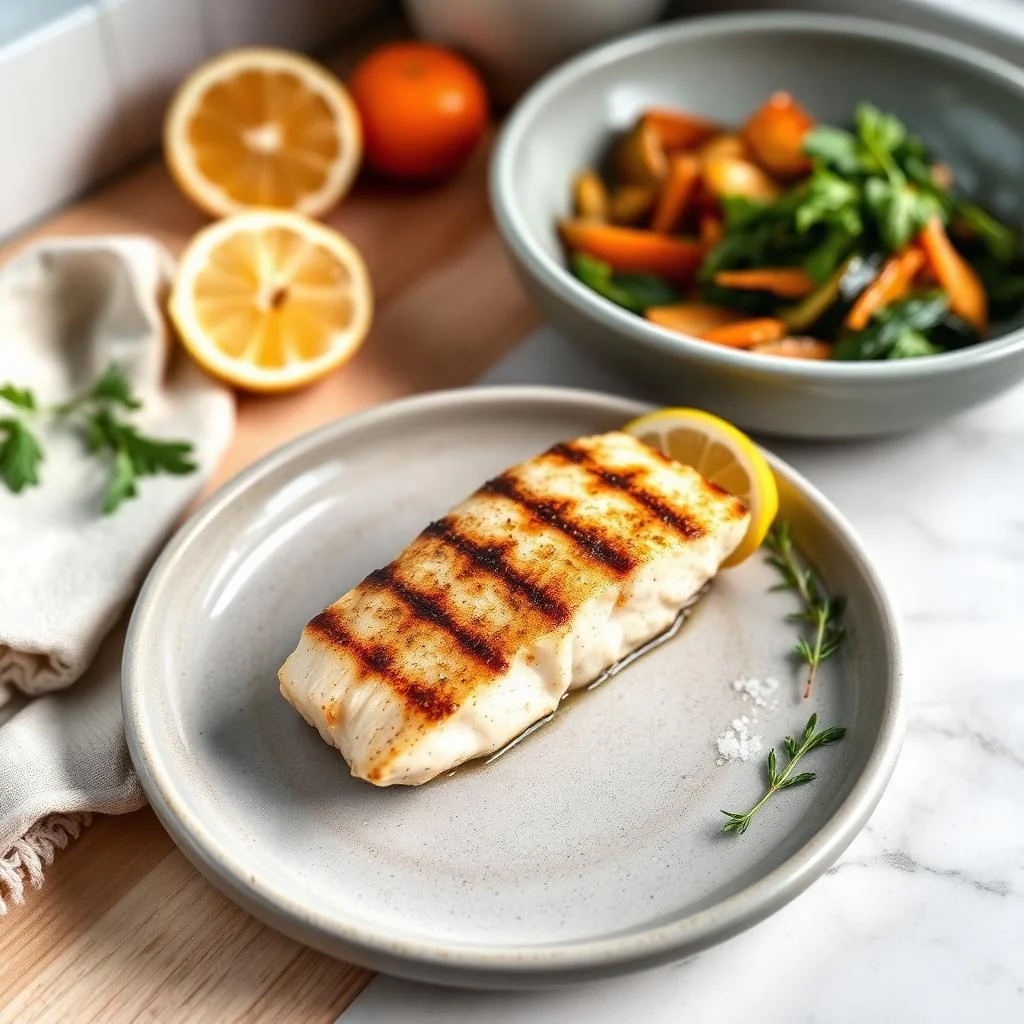Grilled Haddock