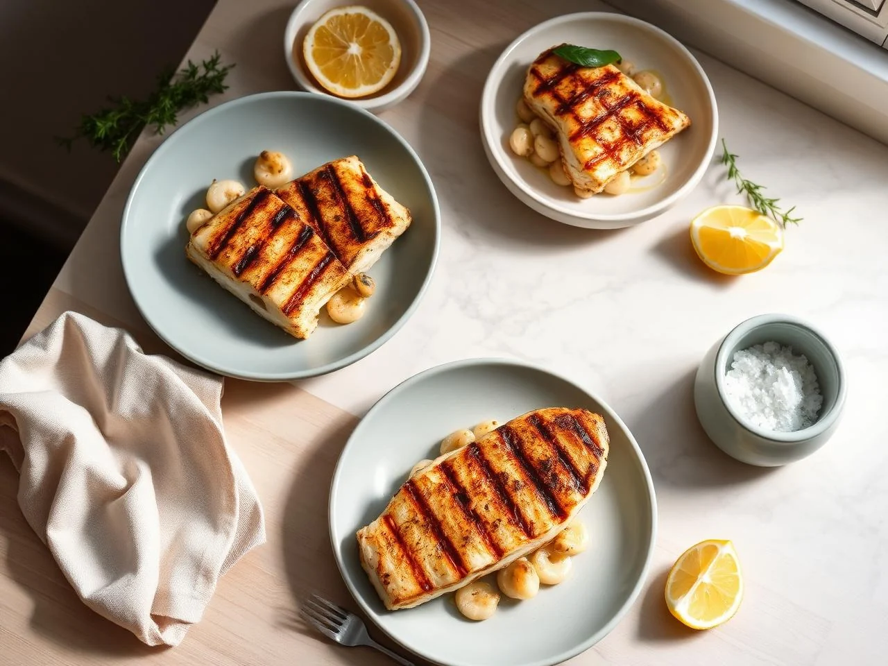 Grilled Haddock