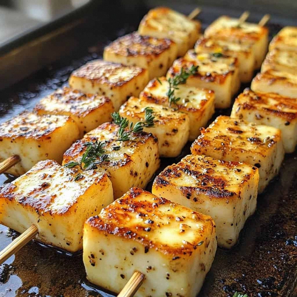 Grilled Halloumi Skewers: The Ultimate Summer Recipe