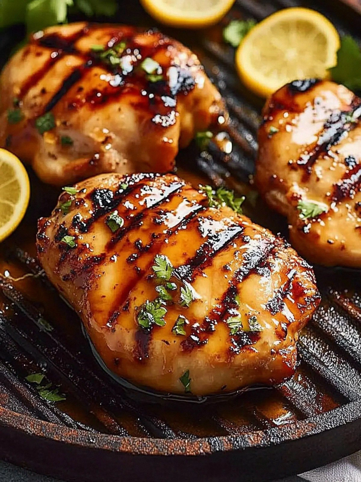 Grilled Hot Honey Chicken: You