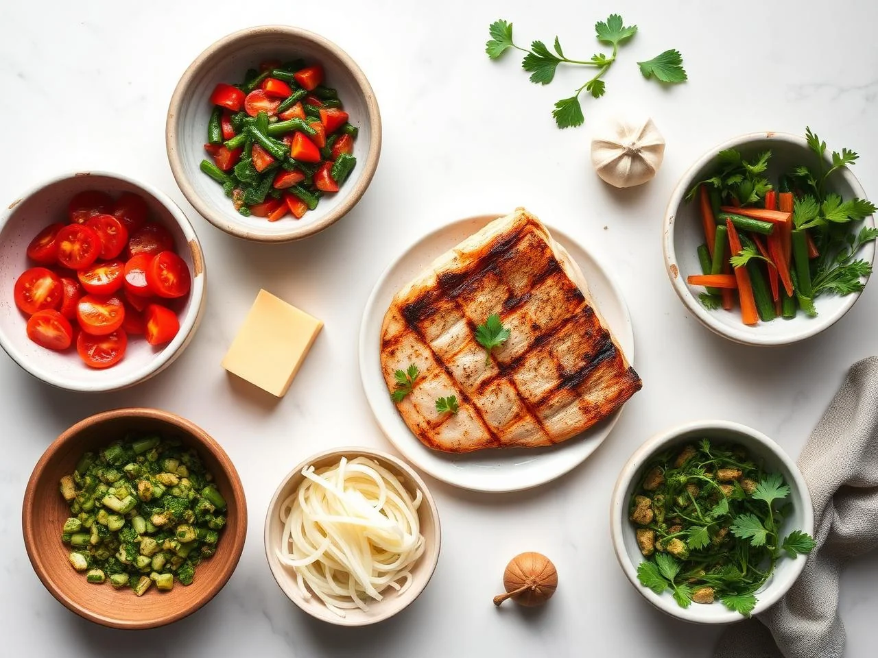 Ingredients for Grilled Mahi Mahi